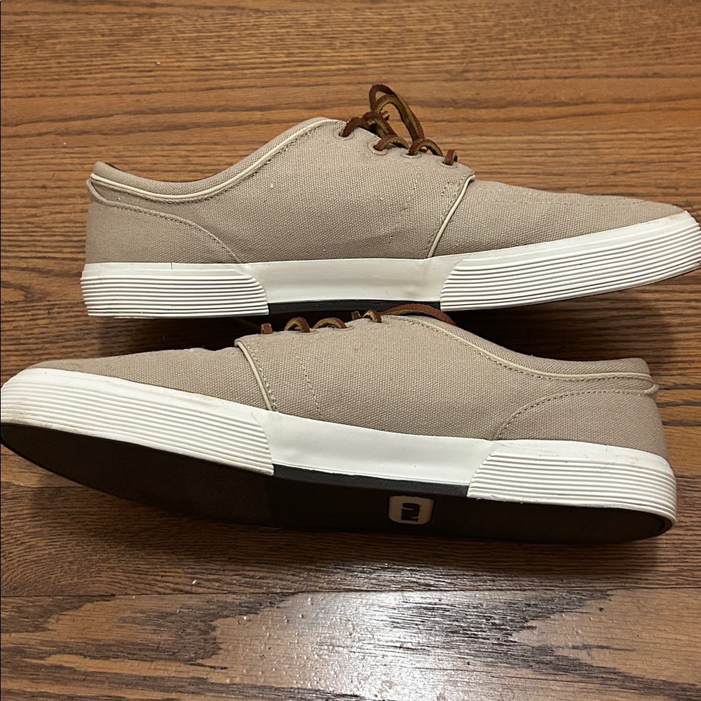 Polo by Ralph Lauren Shoes Men’s 12 Tan Boat Sneakers Yacht Beach Resort - Picture 6 of 12